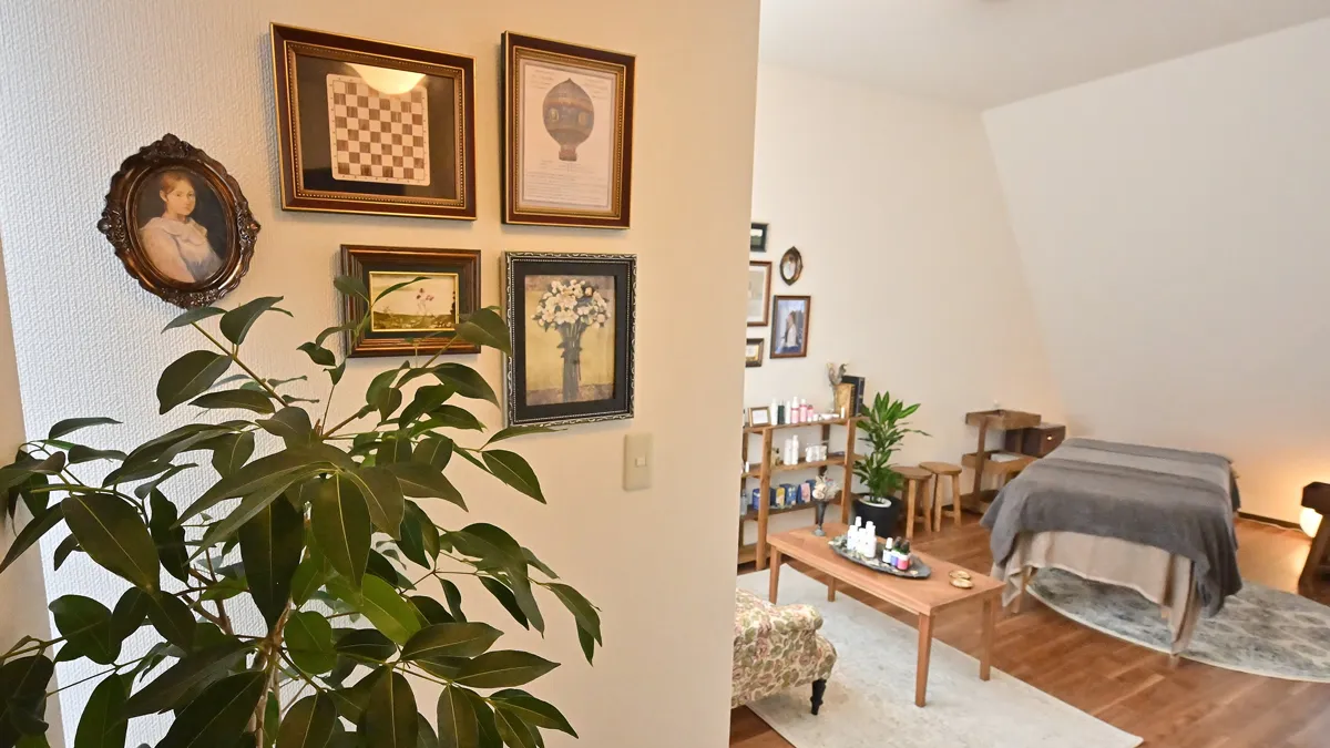 サロンエントランスの画像